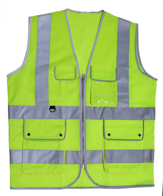 evion ES_032_GREEN_S Safety Jacket(Green)