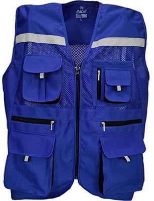 evion ES-16200_L_Royal Blue Safety Jacket(Multi)