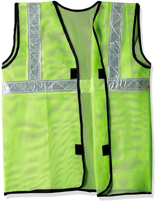 RBGIIT Imported Safety Security Reflective Adjustable Vest Belt Gear Stripe Safety Jacket(multi)