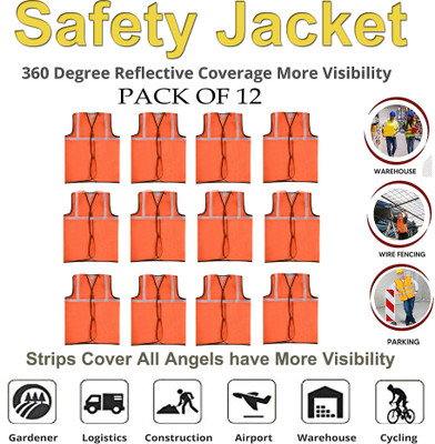 Elecant AF-Safety Jacket-Orange Safety Jacket(Orange)