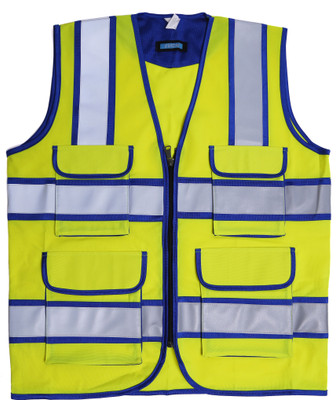 evion ES_43591_YELLOW_XL Safety Jacket(Yellow)