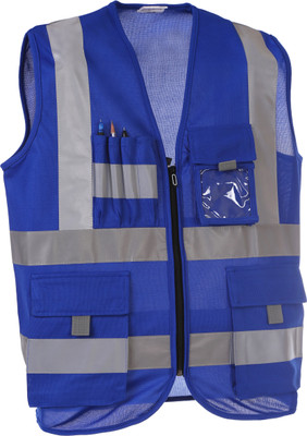 evion ES_030_BLU_S Safety Jacket(Blue)