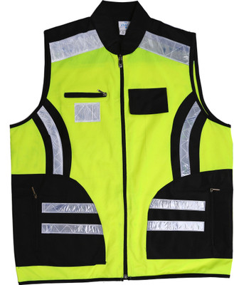 evion ES_031_GREEN_M Safety Jacket(Green)
