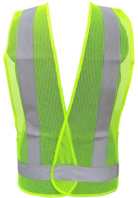 DELTECH SAFETY 3 Side Open Safety Jacket(Green)