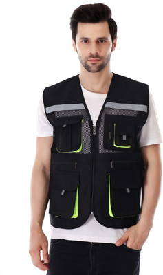 evion ES-16200 BK Safety Jacket(Black)