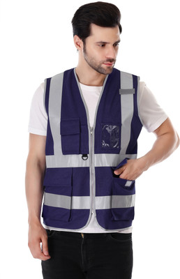 evion ES-032 NB Safety Jacket(Navy Blue)