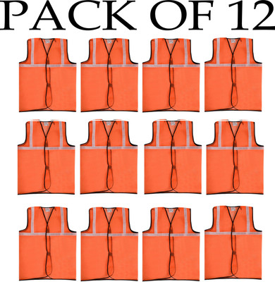 Elecant FK-S.JACKET-ORG-12 Safety Jacket(Orange)
