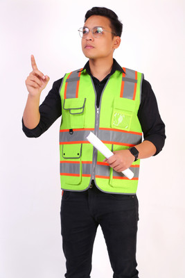 evion ES_042_YELLW_NW_S Safety Jacket(Yellow)