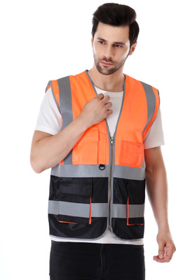 evion ES-032 OR BK1 Safety Jacket(Orange, Black)