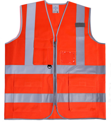 evion ES_032_ORANGE_L Safety Jacket(Orange)