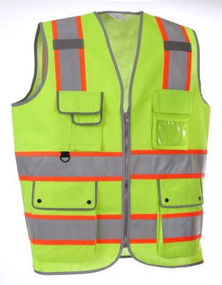 evion ES_041_YELLW_S Safety Jacket(Yellow)