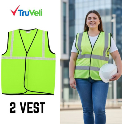 Truveli Safety Jacket For construction, traffic control, and outdoor work A12 Safety Jacket(Multicolor)