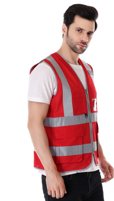 evion ES-032 RD Safety Jacket(Red)