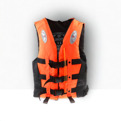 Ananya Creations Limited LifeSaver Pro: Adult Life Vest for Swimming, Boating, and Water Sports Pack of-1 Safety Jacket(Orange)
