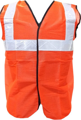 DELTECH SAFETY Labour Jacket Safety Jacket(Red)