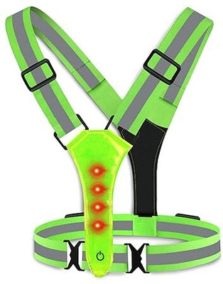 DELTECH SAFETY LED Safety Jacket Safety Jacket(Green)