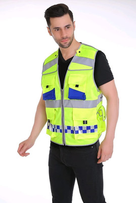 evion ES-16005_Green Safety Jacket(Multi)