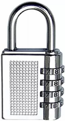 Rangwell 4-Digit Safe PIN Hand Bag Shaped Combination Lock Safety Lock Safety Lock(Silver)