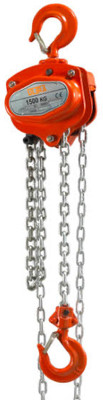SB Chavan Chain Block 1.5 Ton Safety Lock(Red)