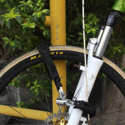 Nexshop ™Black Bike Lock Anti-Theft Steel Strong Keys Cycle Lock Cycle Lock Cycle Lock