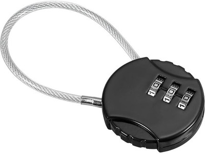 Jiyancreation Security Padlock with Steel Shackle Waterproof Code Lock(Multicolor)