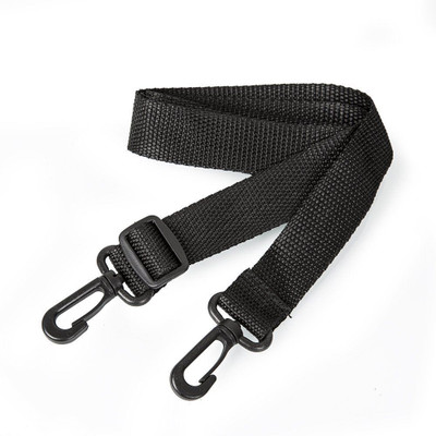 FashCore Adjustable Shoulder Strap for Bag with 360 Degree Rotational 130 cm x 2.54 cm Safety Lock(Black)