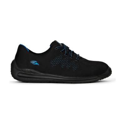 Perf Steel Toe Mesh Safety Shoe(Black, S1, Size 8)