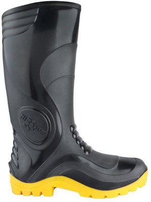 DEWS SHERPA Soft Toe PVC Safety Shoe(Black, S1, Size 10)