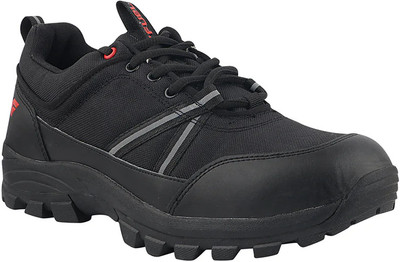 FUEL Steel Toe Fabric Safety Shoe(Black, S1, Size 8)