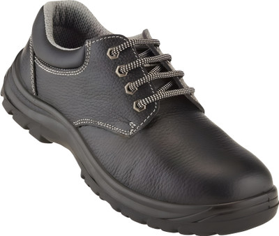 Handu Steel Toe PVC Safety Shoe(Black, S1, Size 9)