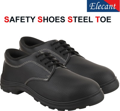 Elecant Steel Toe Resin Safety Shoe(Black, S1P, Size 7)