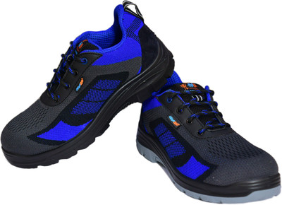 HIGH LITE Fiber Toe Fabric Safety Shoe(Multicolor, S1, Size 7)