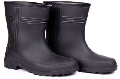 Hillson Soft Toe PVC Safety Shoe(Black, S1, Size 8)
