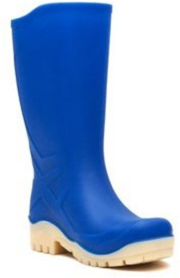 Hillson Soft Toe PVC Safety Shoe(Blue, S2, Size 6)