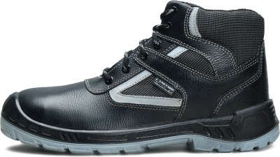 Blackburn Fiber Toe Genuine Leather Safety Shoe(Black, SB, Size 6)