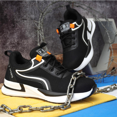 trapsy Steel Toe Patent Leather Safety Shoe(Black, S2P, Size 10)