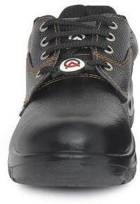 Acme universal Steel Toe Leather Safety Shoe(Black, S1, Size 9)