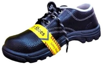 Handu Steel Toe PVC Safety Shoe(Black, S1, Size 9)