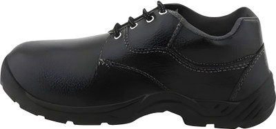 Handu Steel Toe PVC Safety Shoe(Black, S1, Size 8)