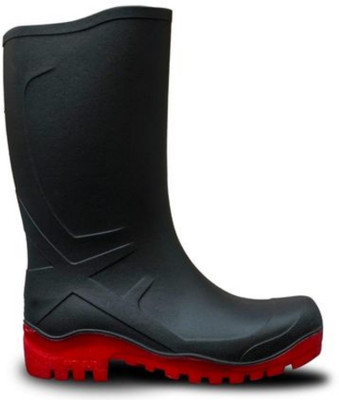 Hillson Soft Toe PVC Safety Shoe(Black, S5, Size 6)