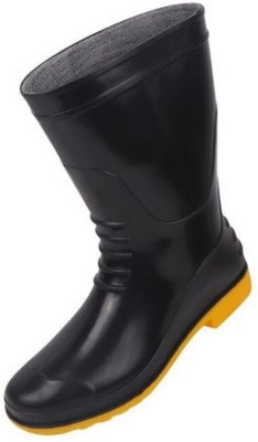 HOUSE OF COMMON Soft Toe PVC Safety Shoe(Yellow, S1, Size 8)