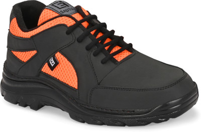Eego Italy Steel Toe Leather Safety Shoe(Orange, S1P, Size 10)