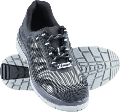 Mallcom Steel Toe Polyester Safety Shoe(Black, S1, Size 7)