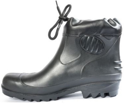 HOUSE OF COMMON Steel Toe Rubber Safety Shoe(Black, SBP, Size 9)