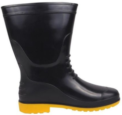 Hillson Soft Toe PVC Safety Shoe(Yellow, S1, Size 7)