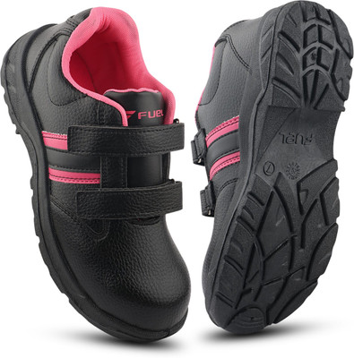 FUEL Steel Toe Synthetic Leather Safety Shoe(Black, S2, Size 5)