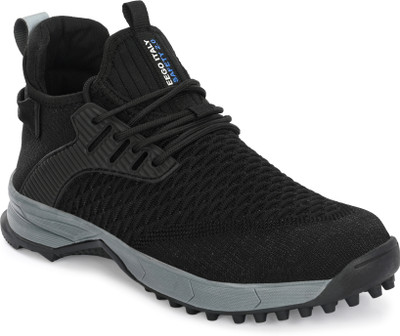 Eego Italy Steel Toe Mesh Safety Shoe(Black, S1P, Size 9)