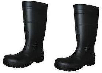 Altruist Soft Toe Rubber Safety Shoe(Black, S2P, Size 8)