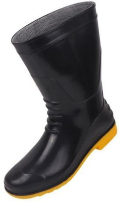 Hillson Soft Toe PVC Safety Shoe(Yellow, S1, Size 8)