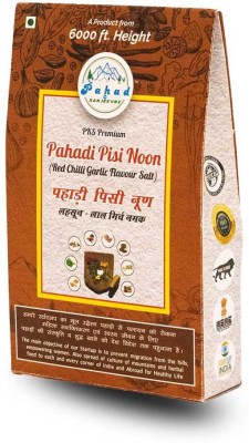 PAHAD KI SANJEEVNI PAHADI PISI NOON (RED CHILLI -GARLIC FLAVOUR SALT) Rock Salt(100 g)